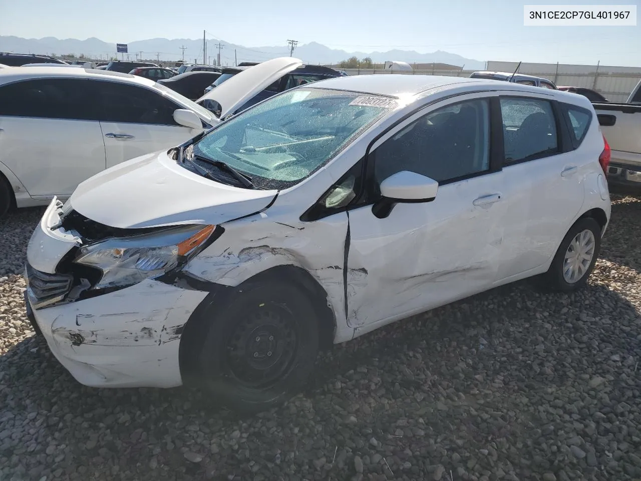 2016 Nissan Versa Note S VIN: 3N1CE2CP7GL401967 Lot: 70931274