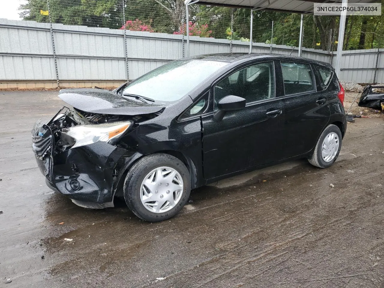 2016 Nissan Versa Note S VIN: 3N1CE2CP6GL374034 Lot: 70931934