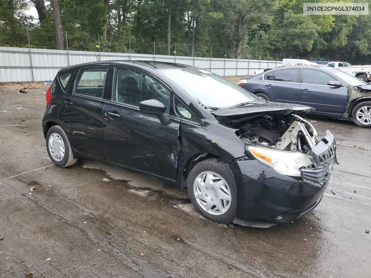 2016 Nissan Versa Note S VIN: 3N1CE2CP6GL374034 Lot: 70931934