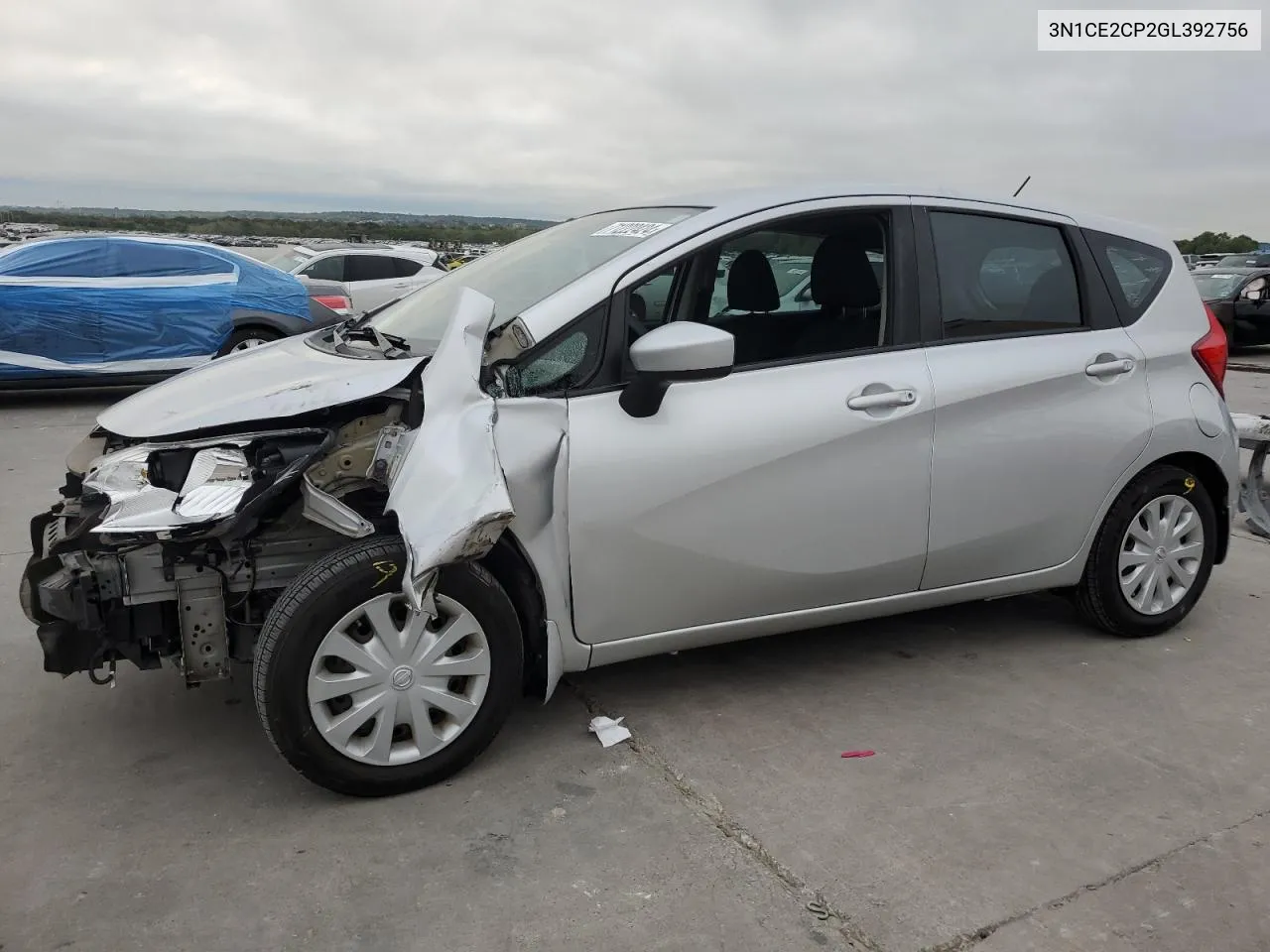 2016 Nissan Versa Note S VIN: 3N1CE2CP2GL392756 Lot: 71222424