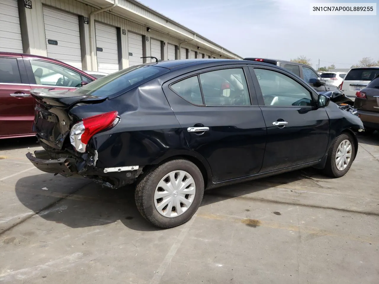 3N1CN7AP0GL889255 2016 Nissan Versa S