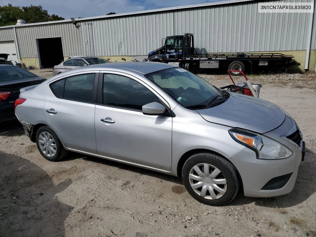 2016 Nissan Versa S VIN: 3N1CN7APXGL835820 Lot: 71295874