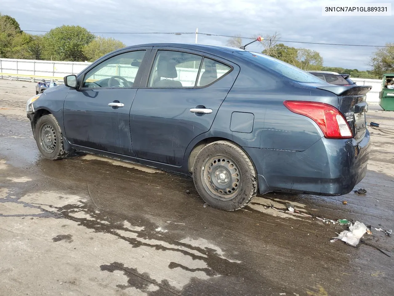 2016 Nissan Versa S VIN: 3N1CN7AP1GL889331 Lot: 71435054