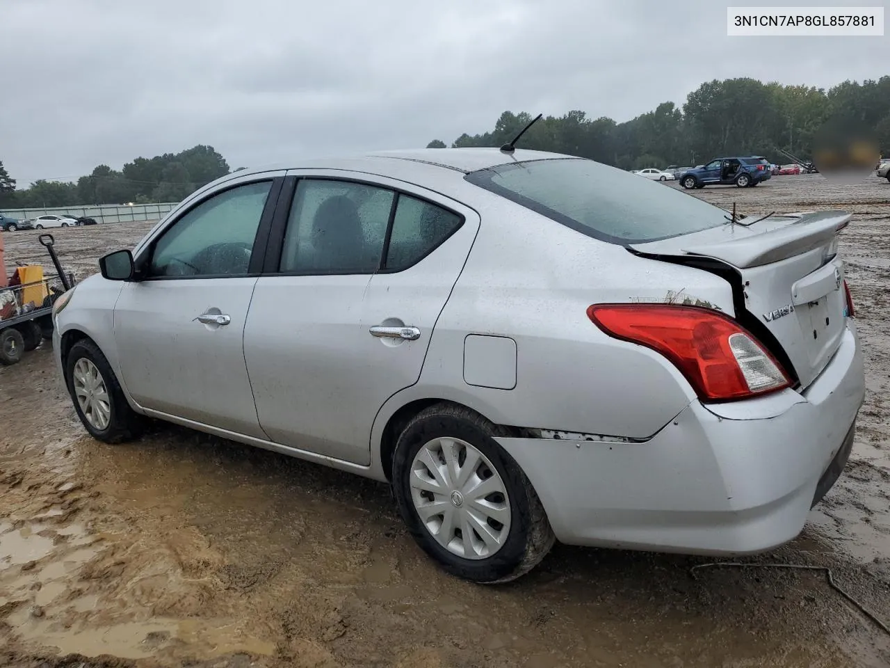 3N1CN7AP8GL857881 2016 Nissan Versa S