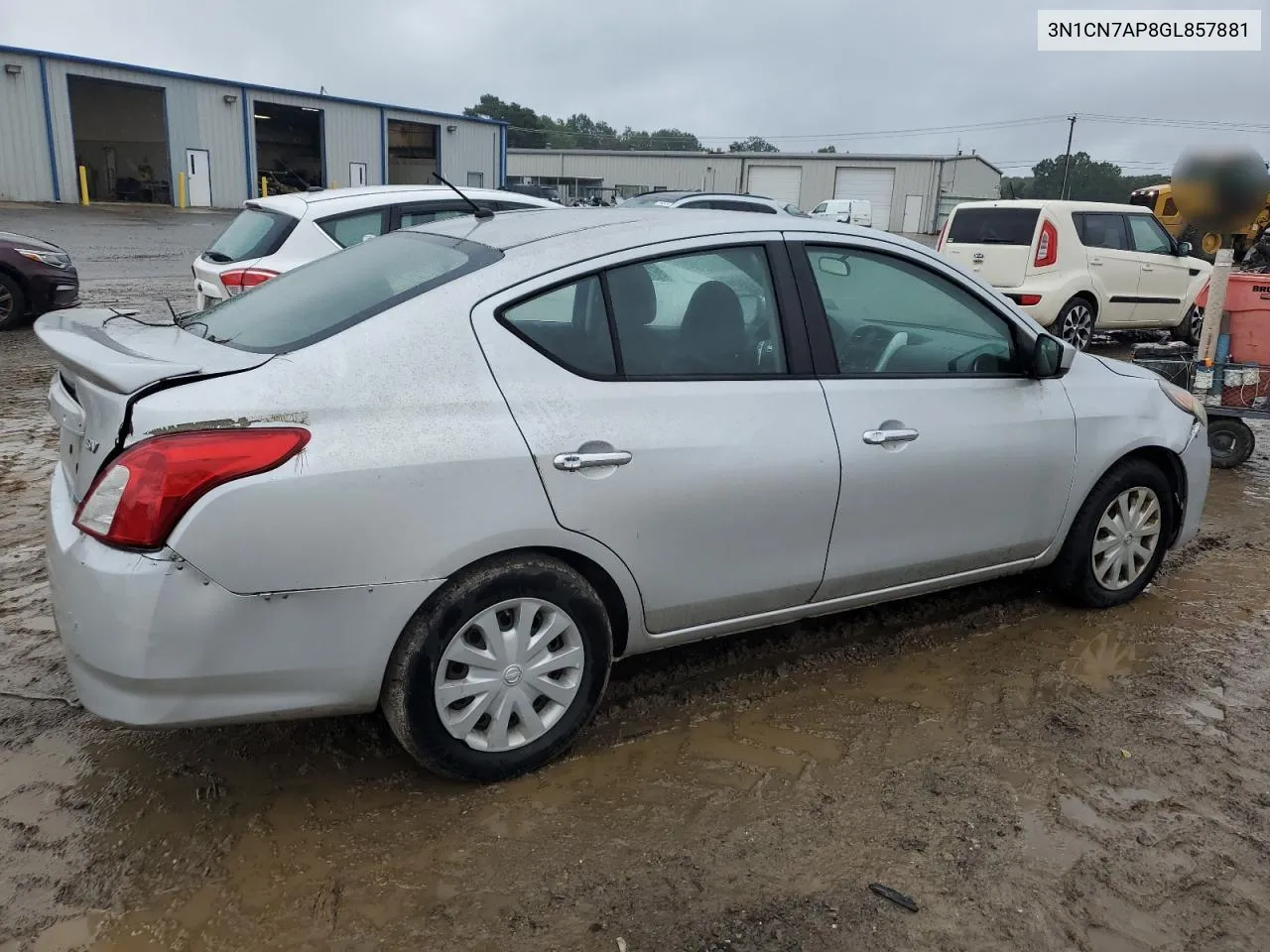 3N1CN7AP8GL857881 2016 Nissan Versa S