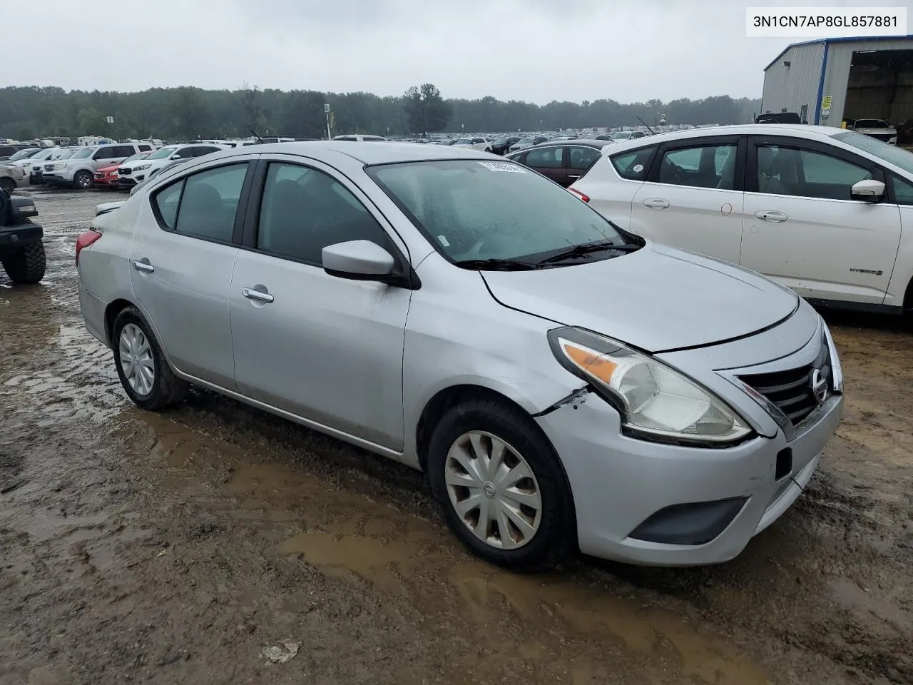 3N1CN7AP8GL857881 2016 Nissan Versa S