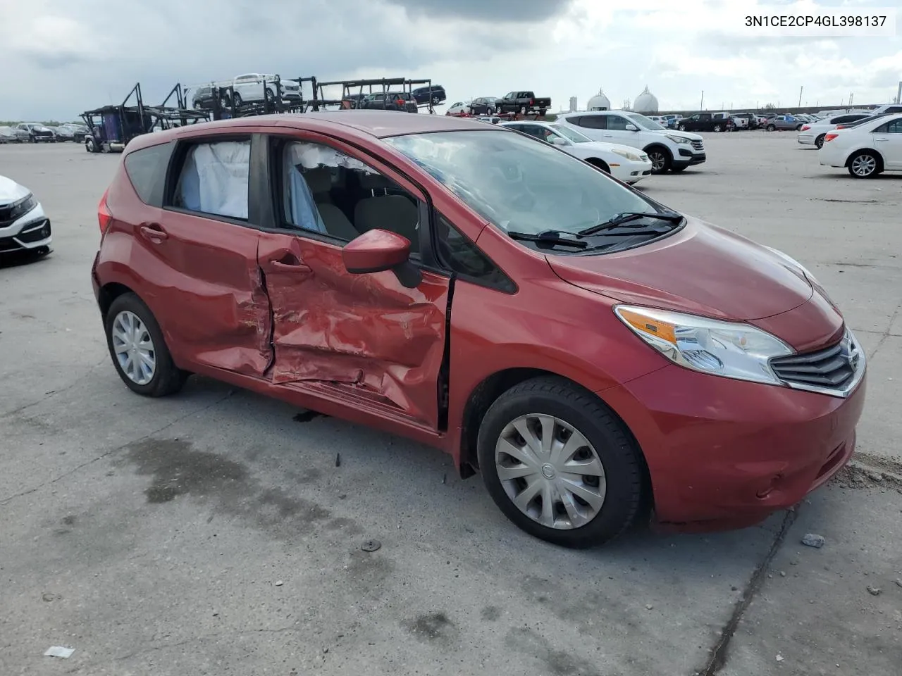 2016 Nissan Versa Note S VIN: 3N1CE2CP4GL398137 Lot: 71499614