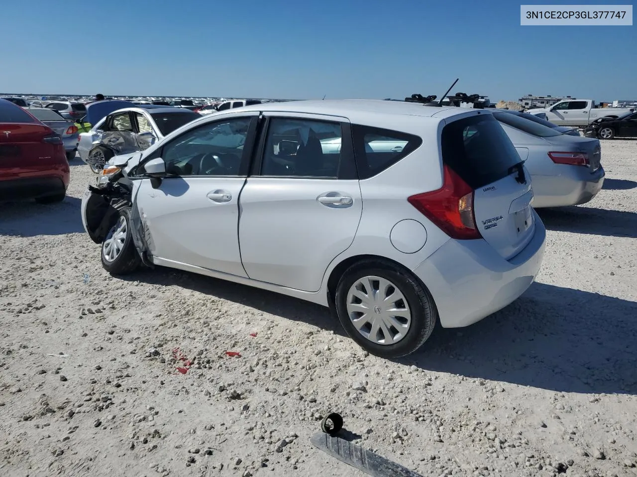 2016 Nissan Versa Note S VIN: 3N1CE2CP3GL377747 Lot: 71565824