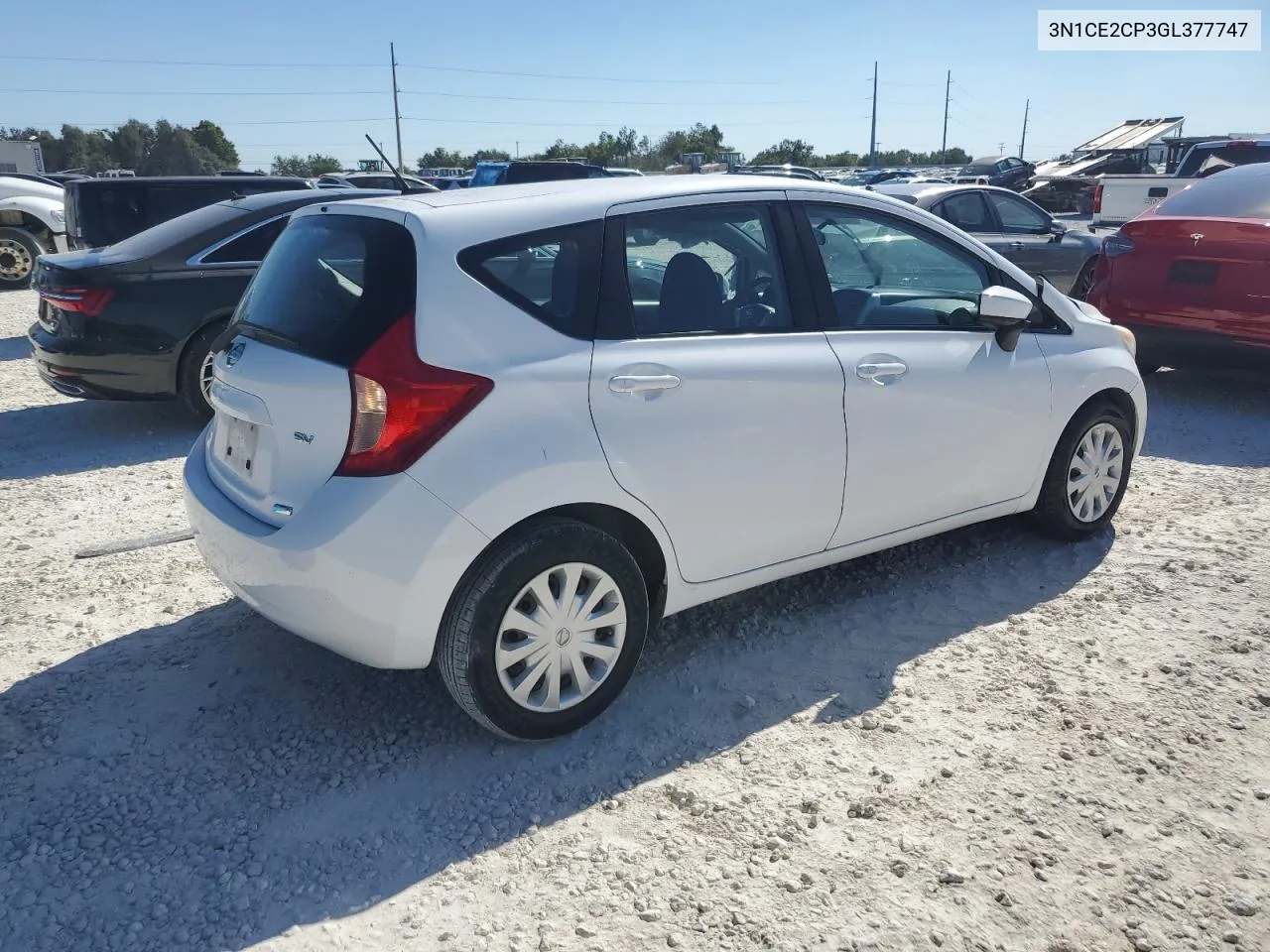 2016 Nissan Versa Note S VIN: 3N1CE2CP3GL377747 Lot: 71565824