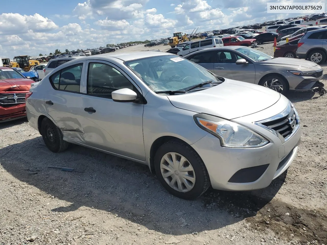 3N1CN7AP0GL875629 2016 Nissan Versa S