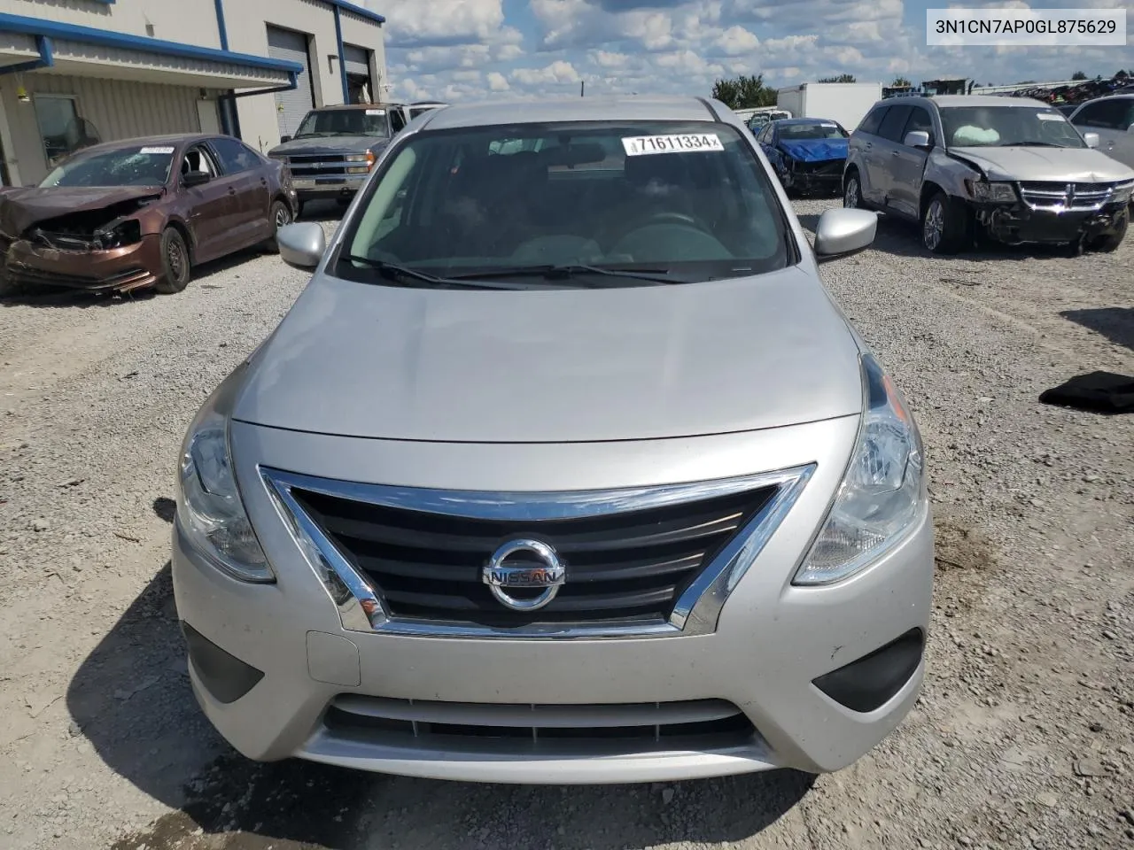 3N1CN7AP0GL875629 2016 Nissan Versa S