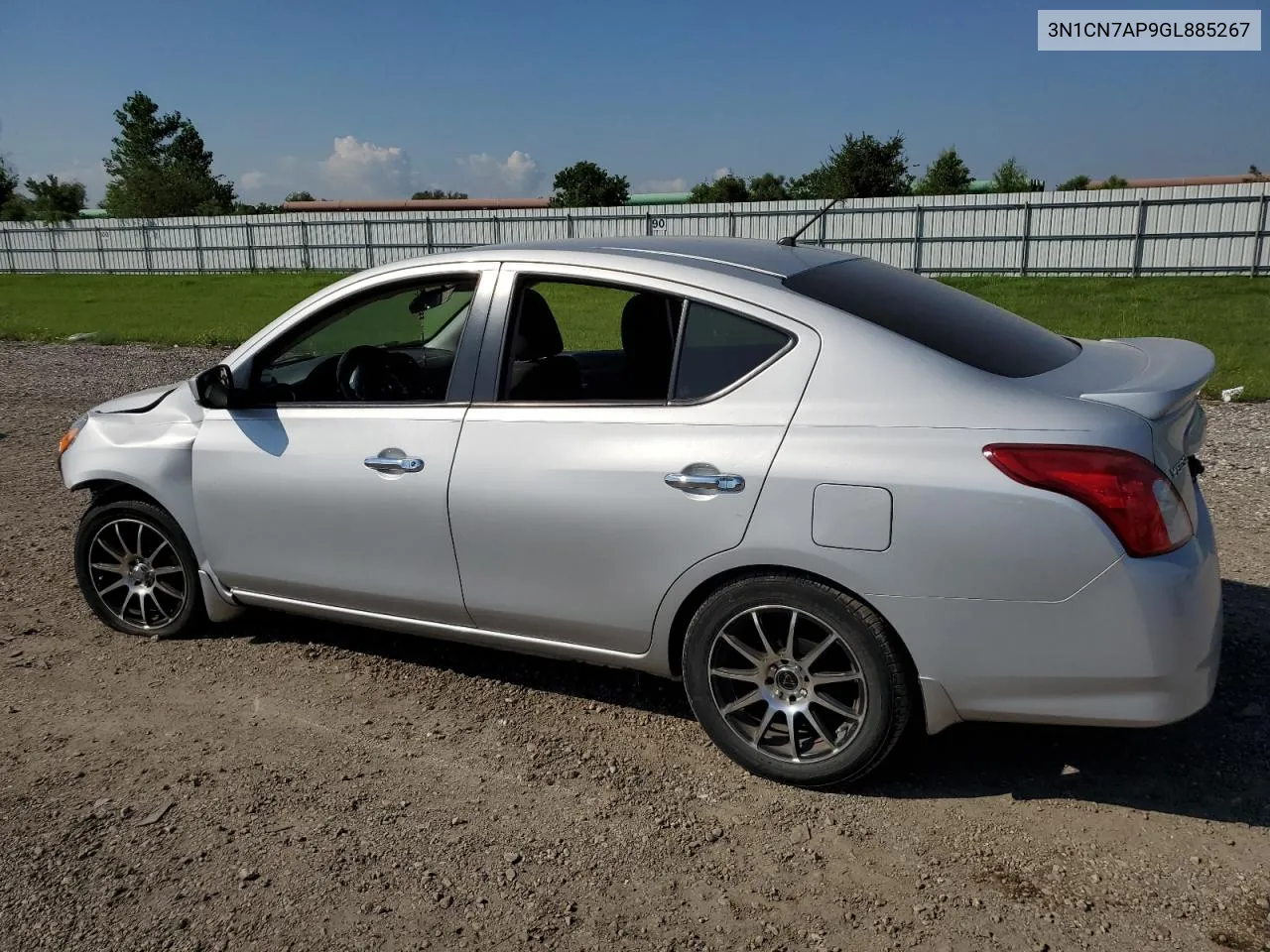 2016 Nissan Versa S VIN: 3N1CN7AP9GL885267 Lot: 71685794