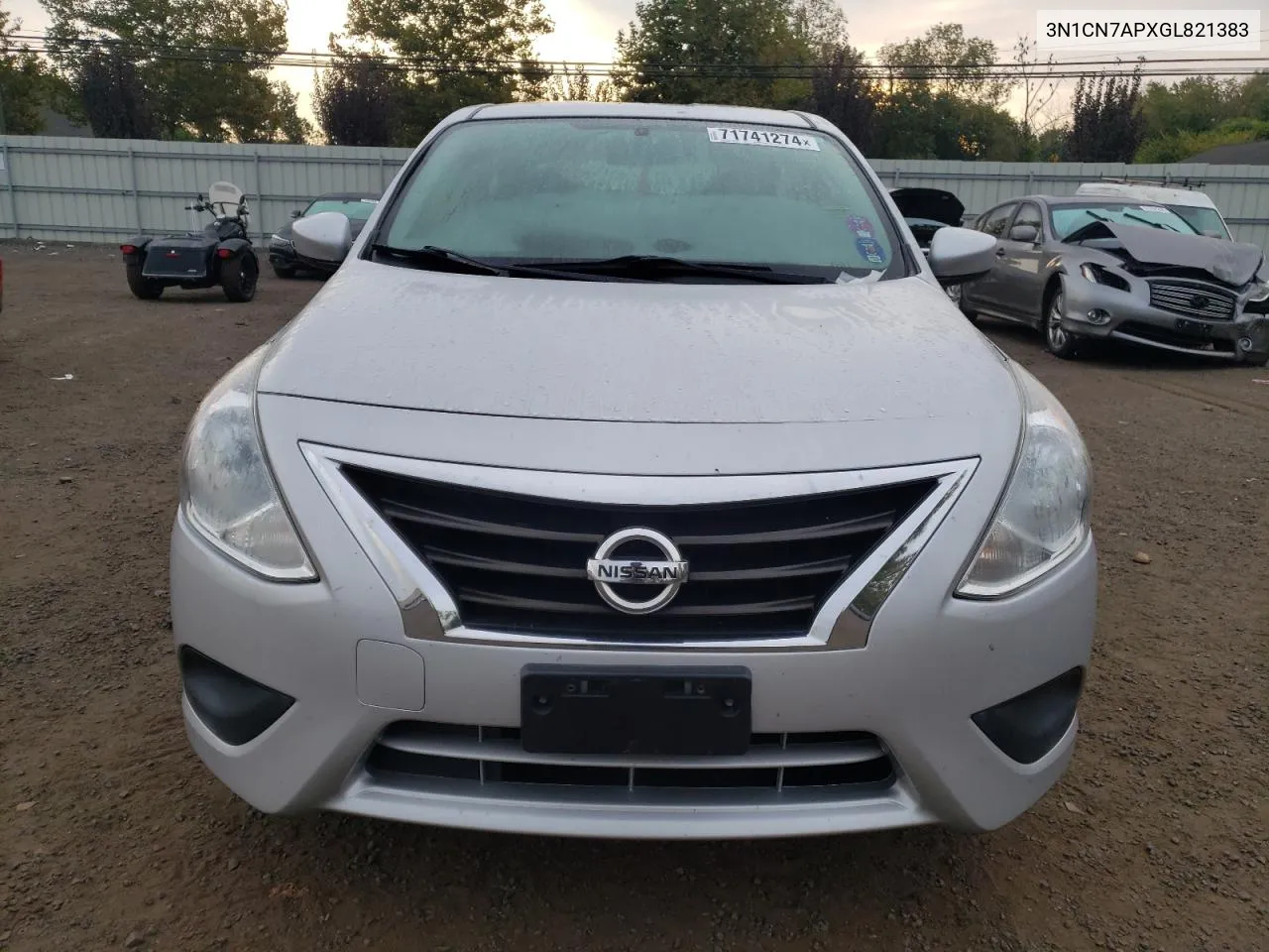 3N1CN7APXGL821383 2016 Nissan Versa S