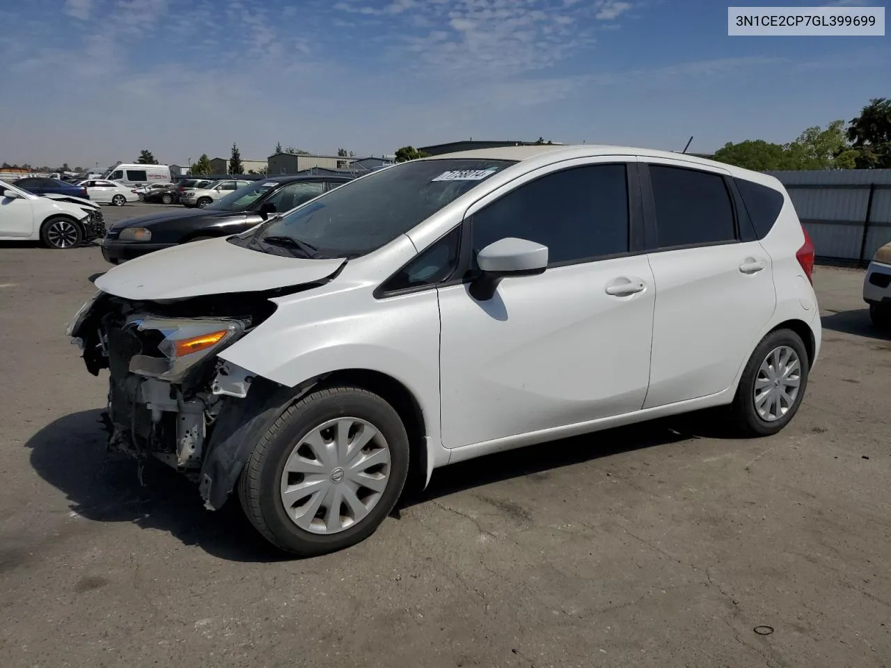 2016 Nissan Versa Note S VIN: 3N1CE2CP7GL399699 Lot: 71758014