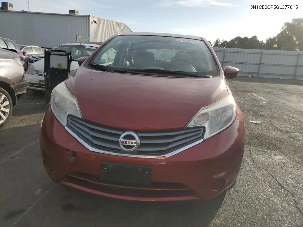 2016 Nissan Versa Note S VIN: 3N1CE2CP5GL377815 Lot: 71835594