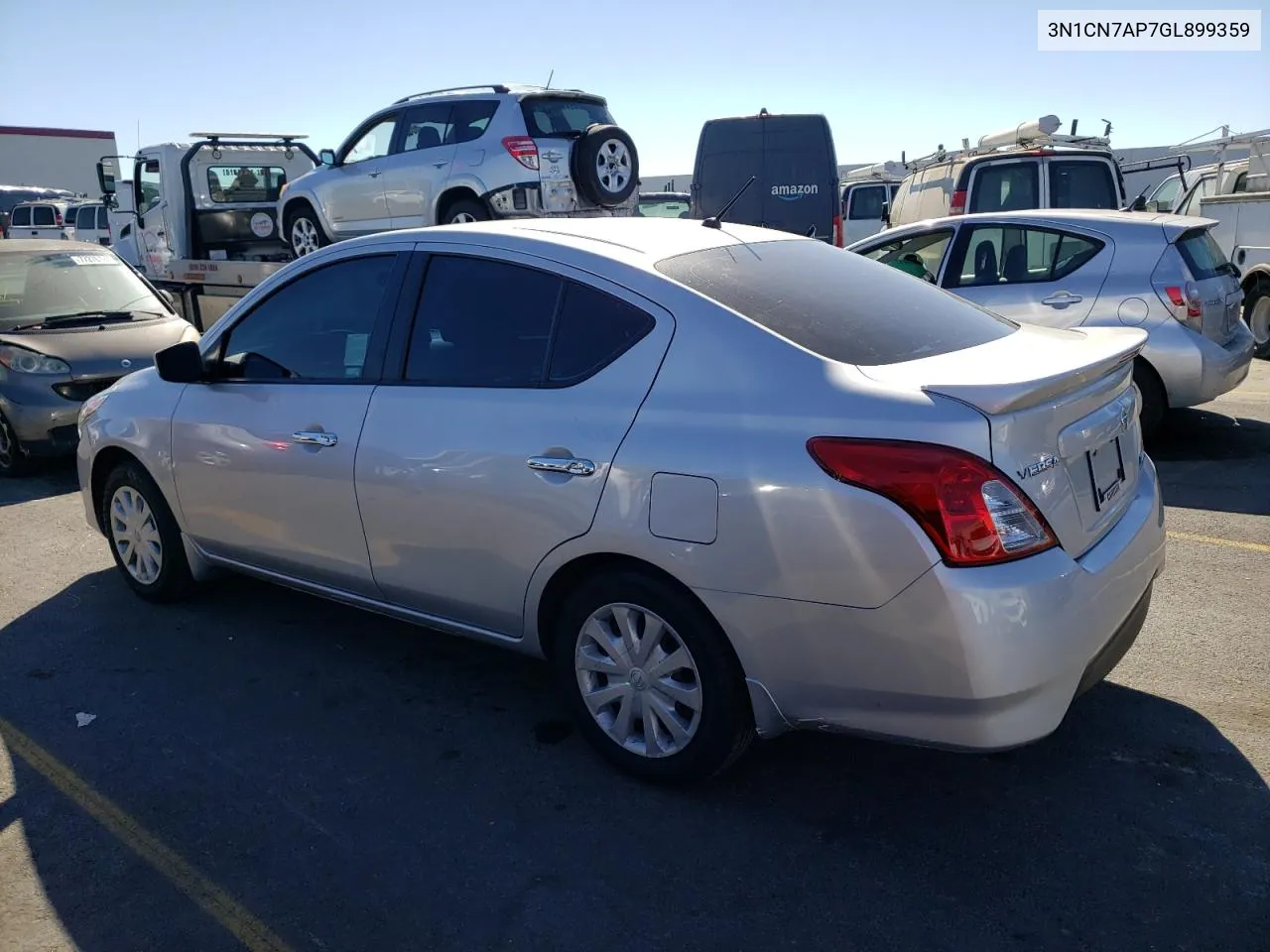 2016 Nissan Versa S VIN: 3N1CN7AP7GL899359 Lot: 72003924