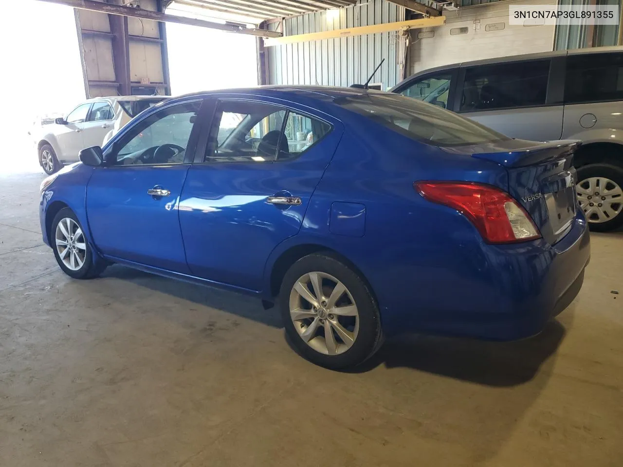 2016 Nissan Versa S VIN: 3N1CN7AP3GL891355 Lot: 72369724