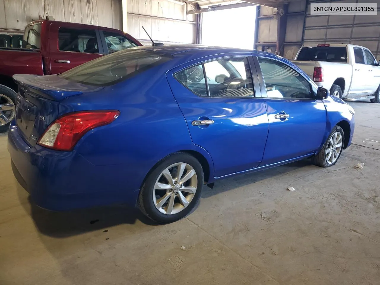 3N1CN7AP3GL891355 2016 Nissan Versa S