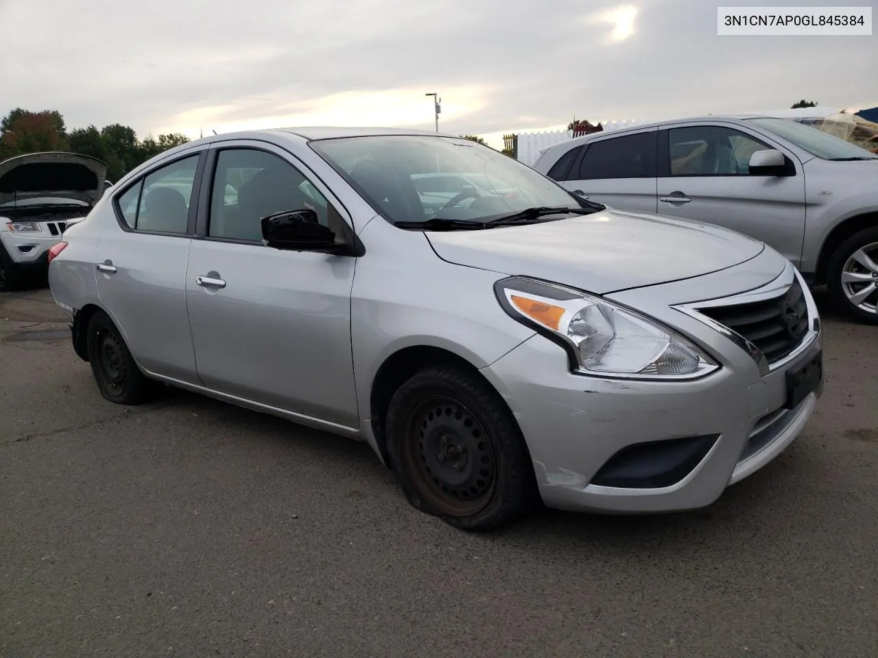 2016 Nissan Versa S VIN: 3N1CN7AP0GL845384 Lot: 72398764