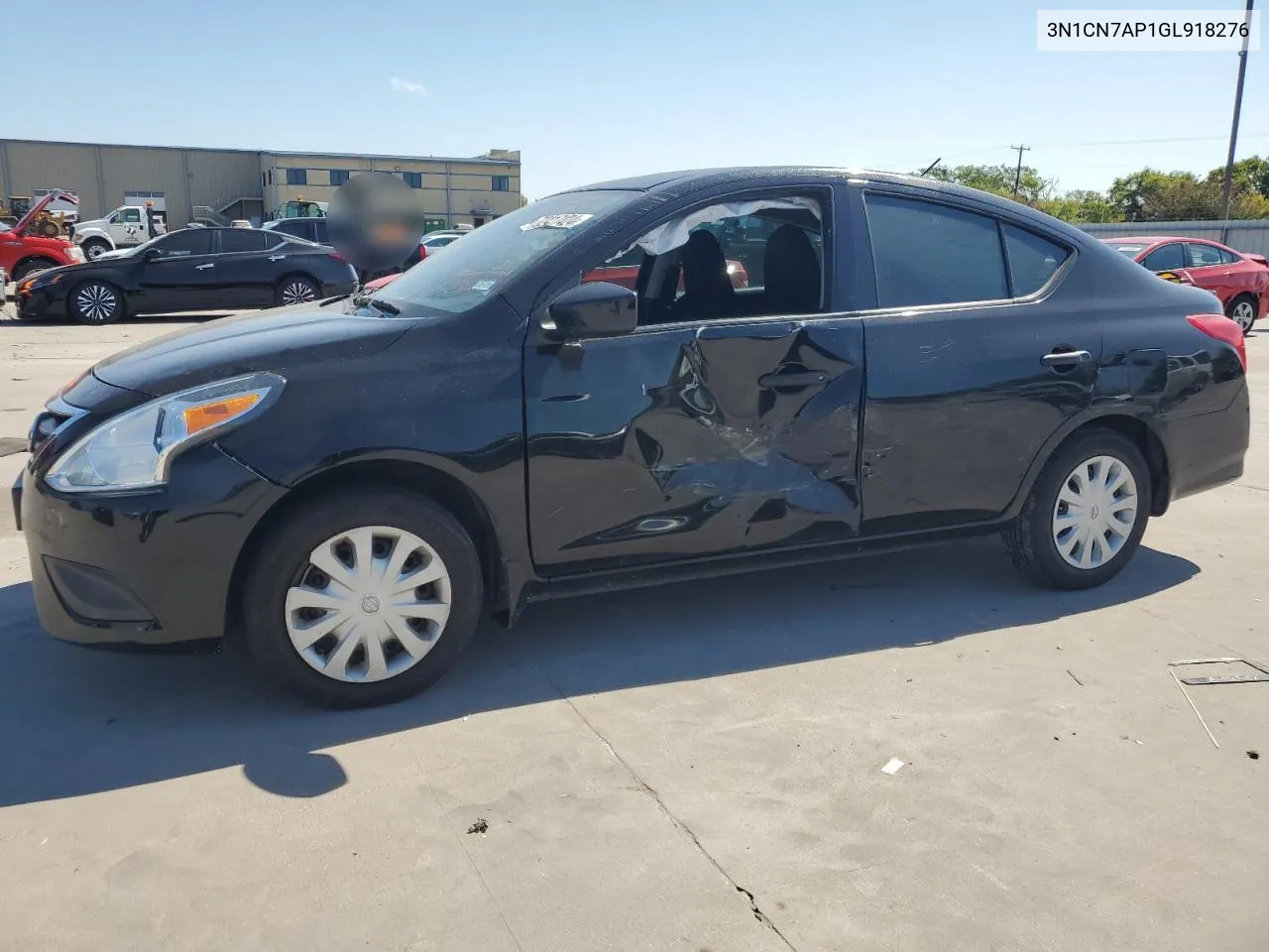 2016 Nissan Versa S VIN: 3N1CN7AP1GL918276 Lot: 72417424