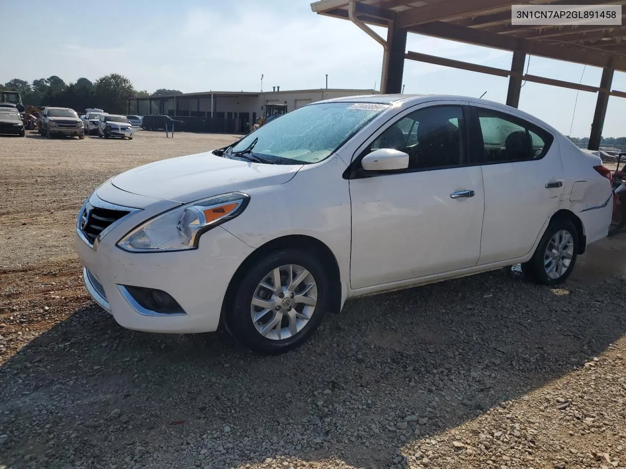 2016 Nissan Versa S VIN: 3N1CN7AP2GL891458 Lot: 72468054