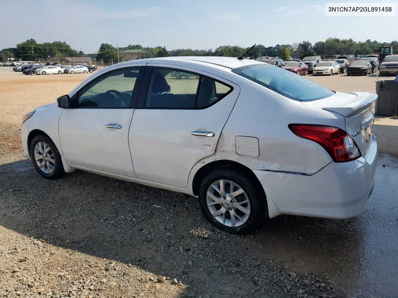 2016 Nissan Versa S VIN: 3N1CN7AP2GL891458 Lot: 72468054