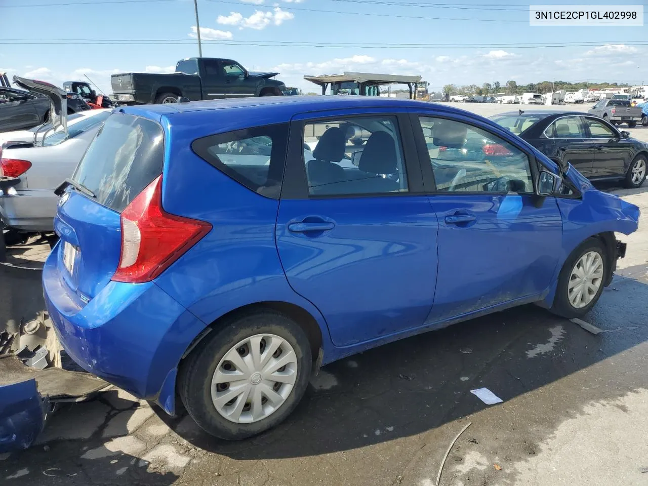 2016 Nissan Versa Note S VIN: 3N1CE2CP1GL402998 Lot: 72535514