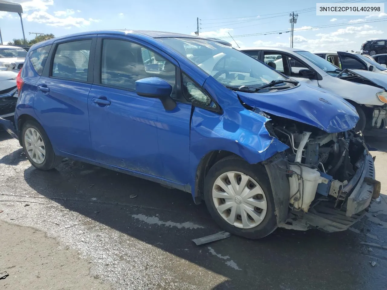 2016 Nissan Versa Note S VIN: 3N1CE2CP1GL402998 Lot: 72535514