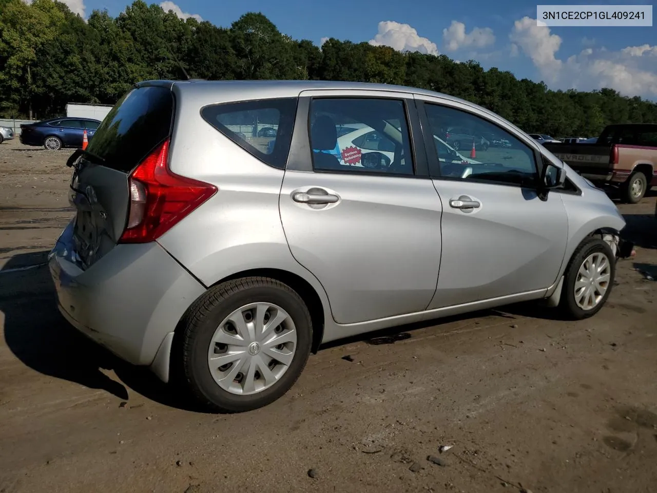 2016 Nissan Versa Note S VIN: 3N1CE2CP1GL409241 Lot: 72549794