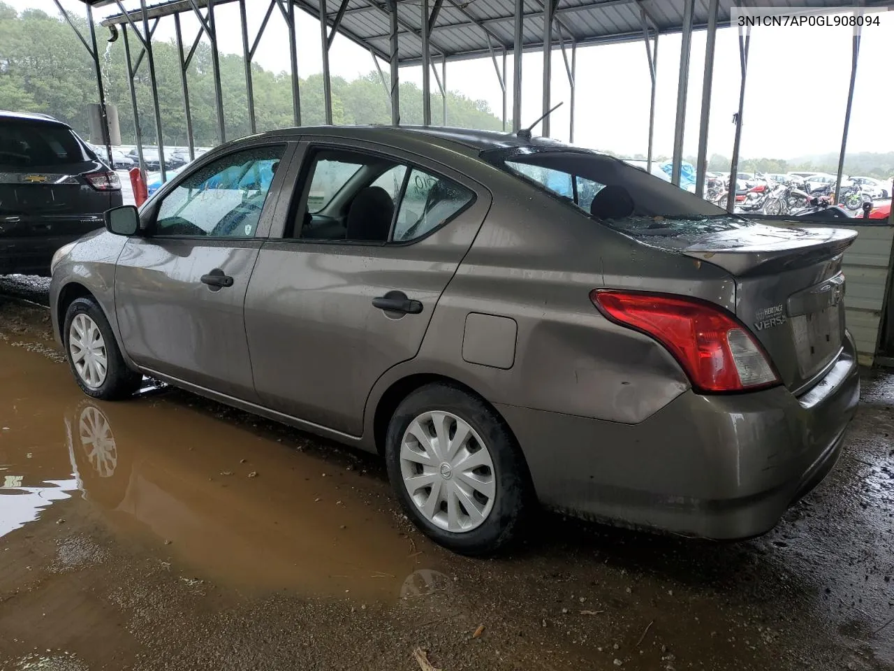 2016 Nissan Versa S VIN: 3N1CN7AP0GL908094 Lot: 72716724