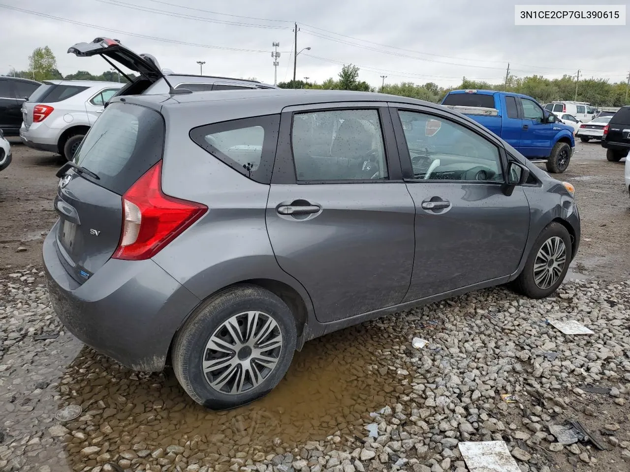 2016 Nissan Versa Note S VIN: 3N1CE2CP7GL390615 Lot: 72766874