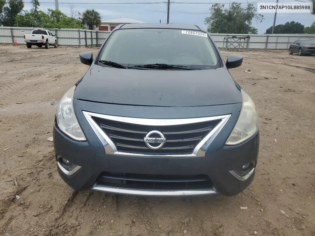 3N1CN7AP1GL885988 2016 Nissan Versa S