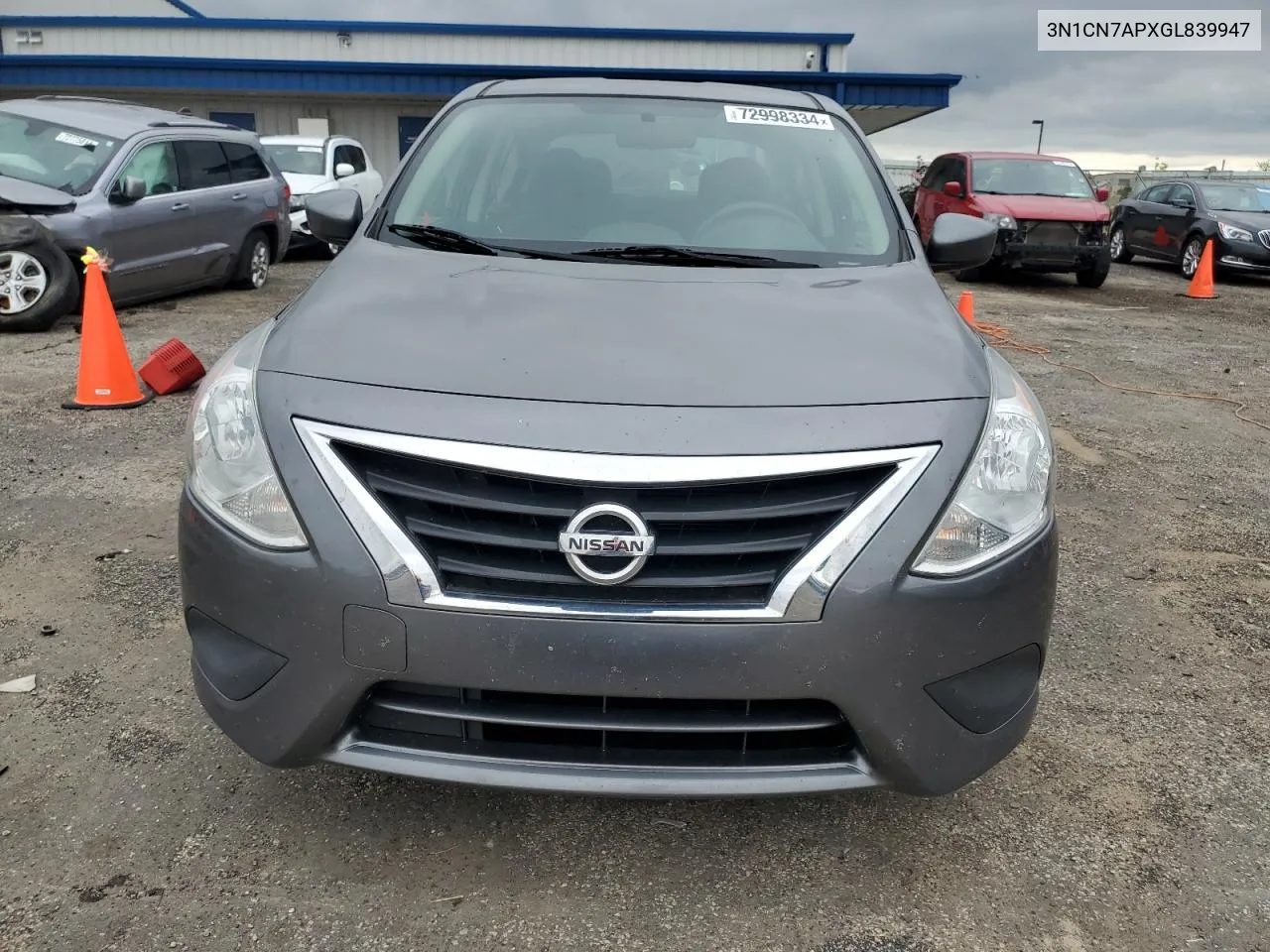 3N1CN7APXGL839947 2016 Nissan Versa S