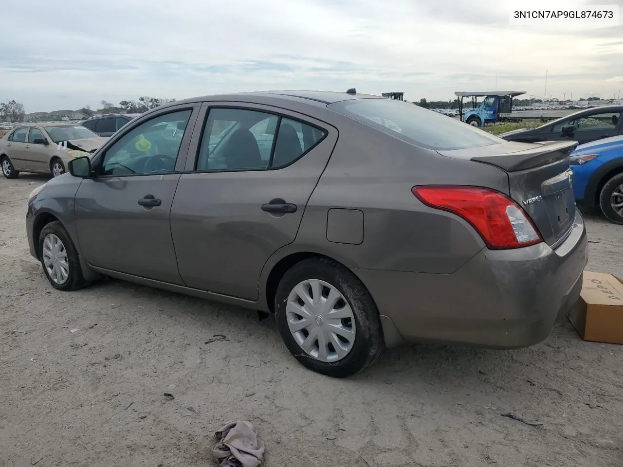 3N1CN7AP9GL874673 2016 Nissan Versa S