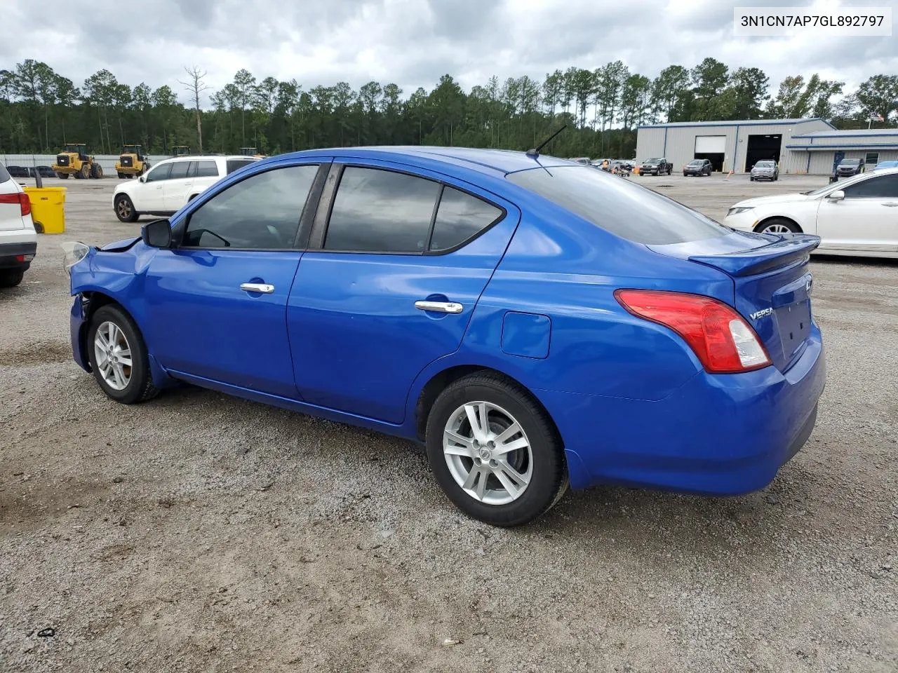 2016 Nissan Versa S VIN: 3N1CN7AP7GL892797 Lot: 73300514