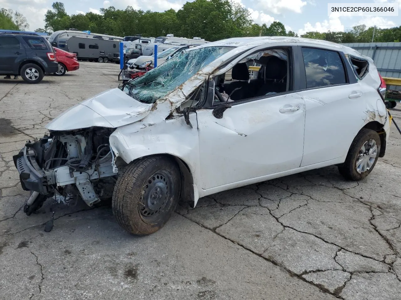 2016 Nissan Versa Note S VIN: 3N1CE2CP6GL366046 Lot: 73312124