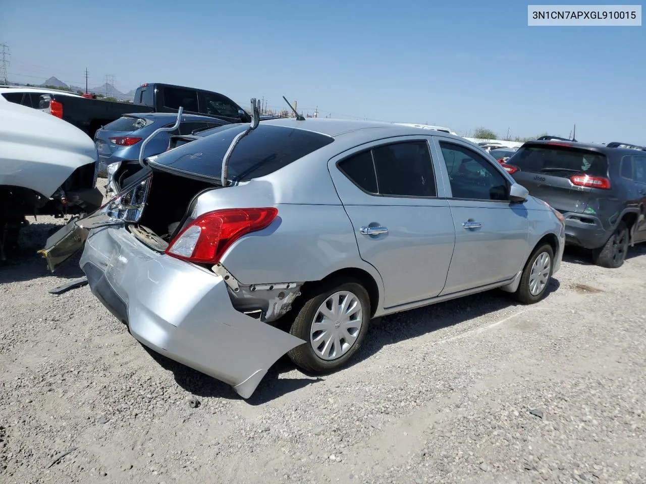 3N1CN7APXGL910015 2016 Nissan Versa S