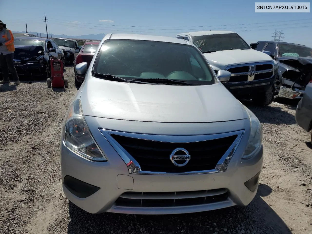 3N1CN7APXGL910015 2016 Nissan Versa S