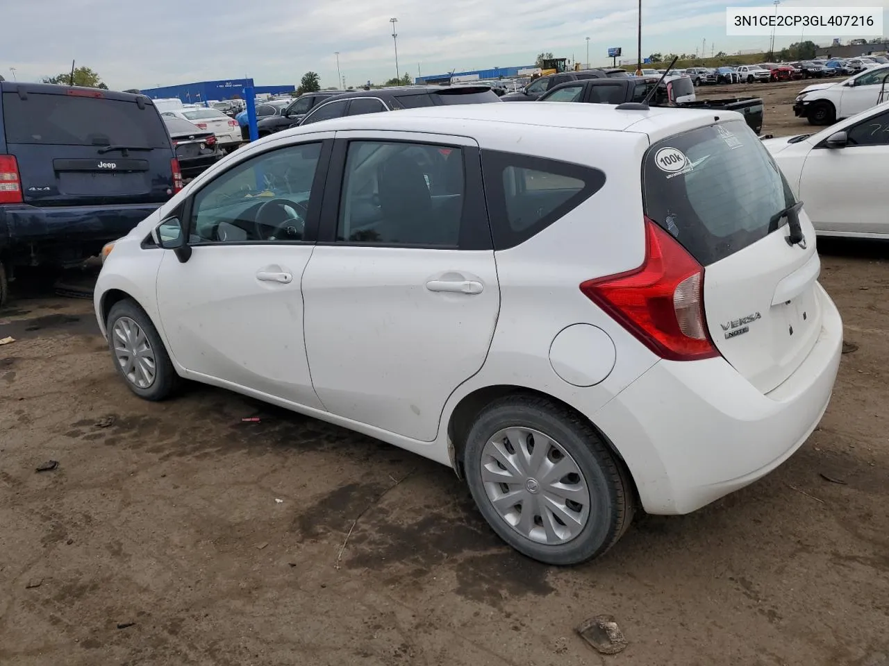 2016 Nissan Versa Note S VIN: 3N1CE2CP3GL407216 Lot: 73329884