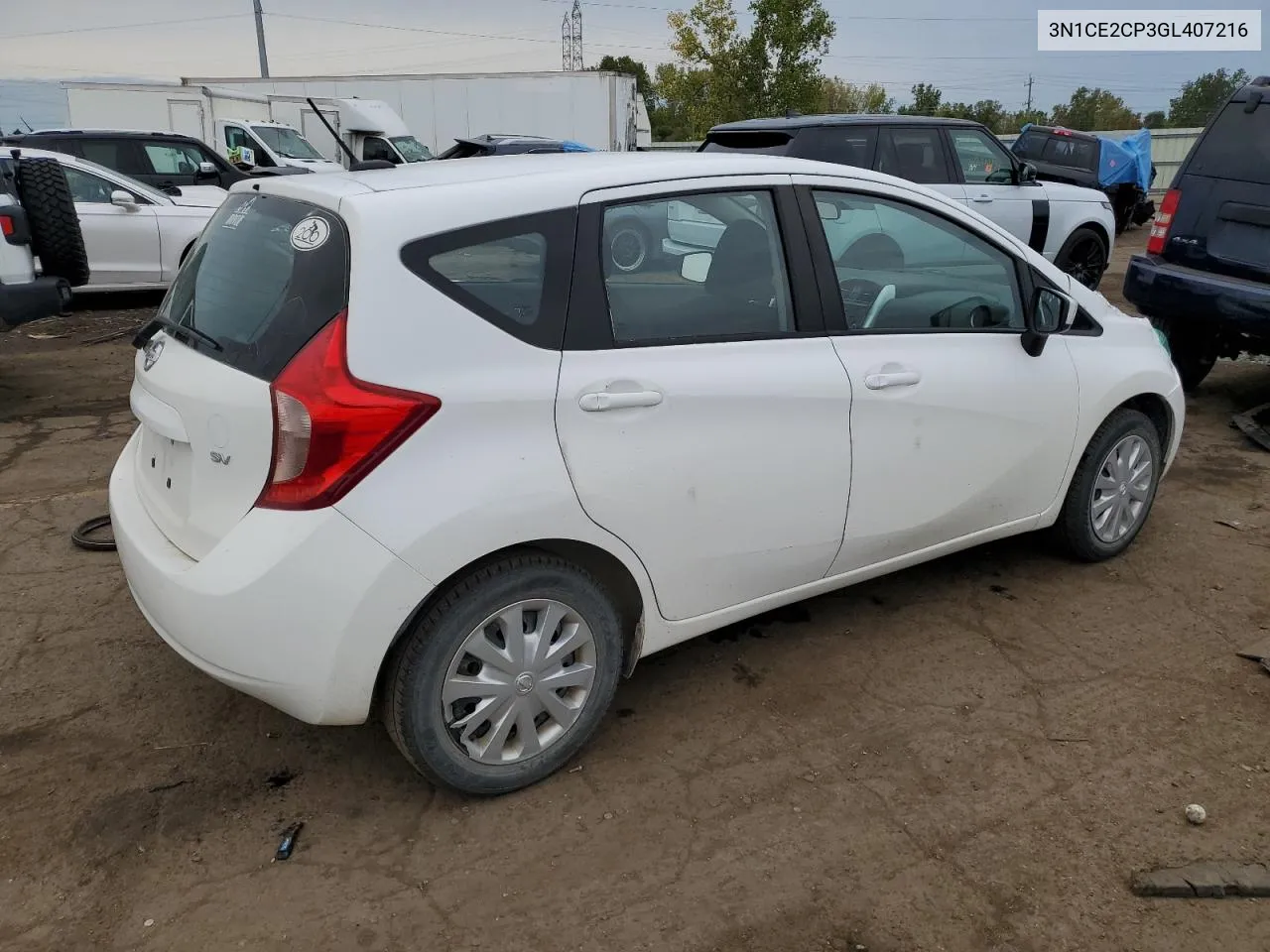 2016 Nissan Versa Note S VIN: 3N1CE2CP3GL407216 Lot: 73329884