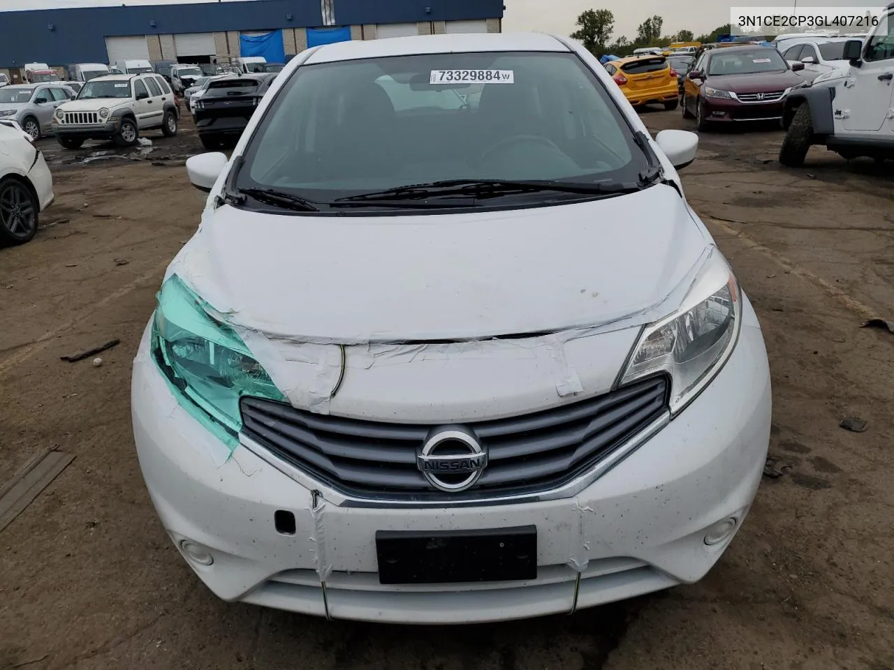 2016 Nissan Versa Note S VIN: 3N1CE2CP3GL407216 Lot: 73329884