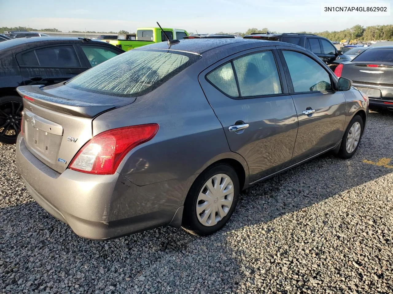 2016 Nissan Versa S VIN: 3N1CN7AP4GL862902 Lot: 73703014