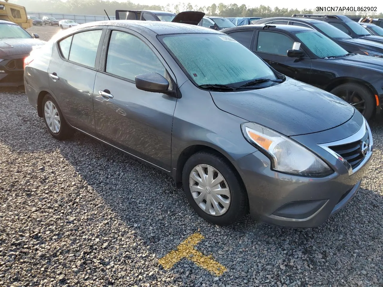 2016 Nissan Versa S VIN: 3N1CN7AP4GL862902 Lot: 73703014