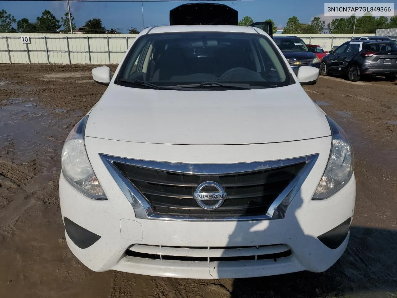 2016 Nissan Versa S VIN: 3N1CN7AP7GL849366 Lot: 73857654