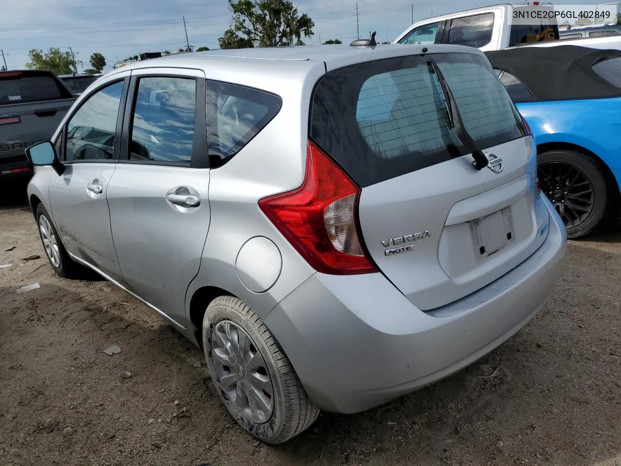 2016 Nissan Versa Note S VIN: 3N1CE2CP6GL402849 Lot: 74075604