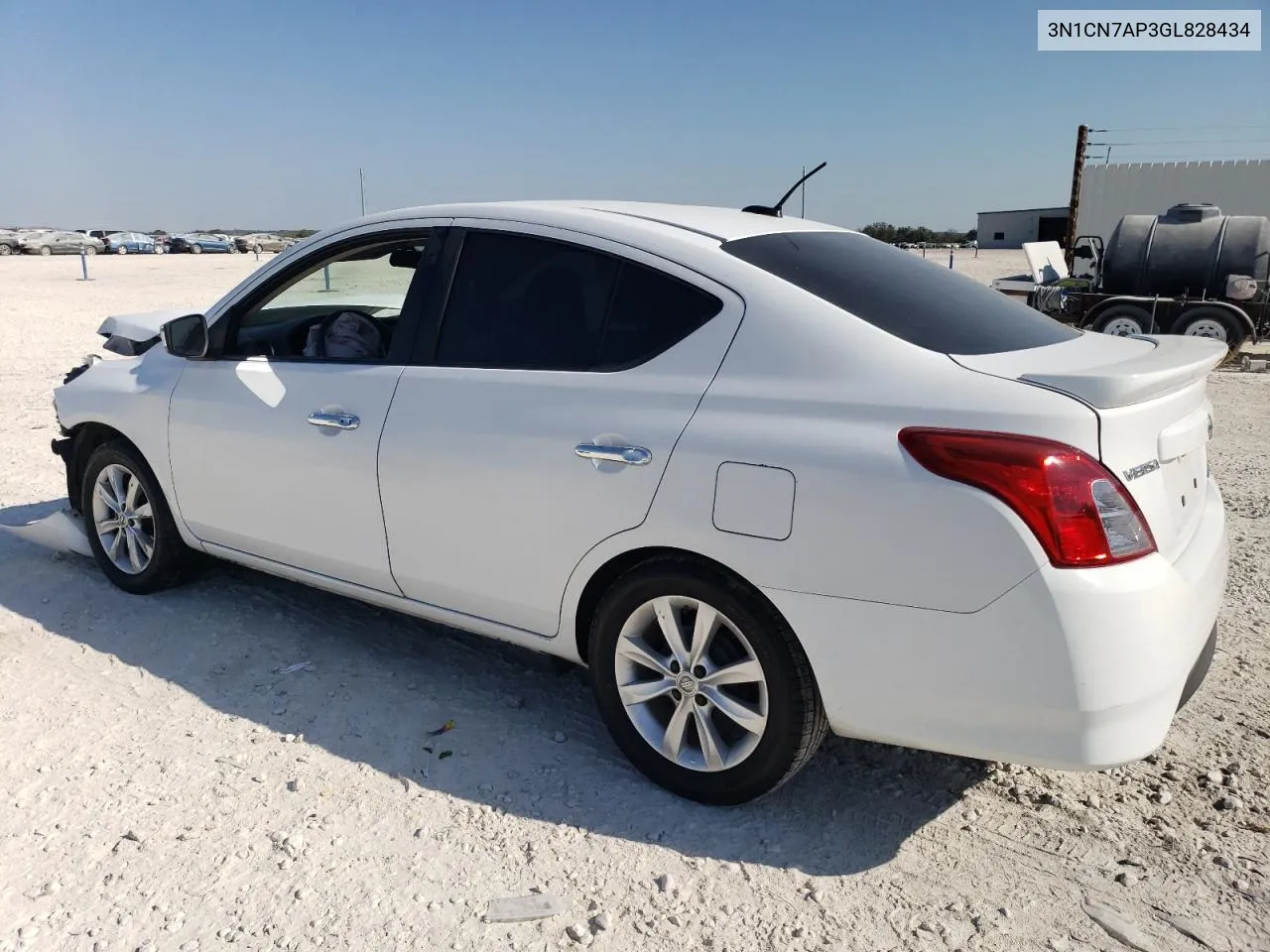 2016 Nissan Versa S VIN: 3N1CN7AP3GL828434 Lot: 74263924