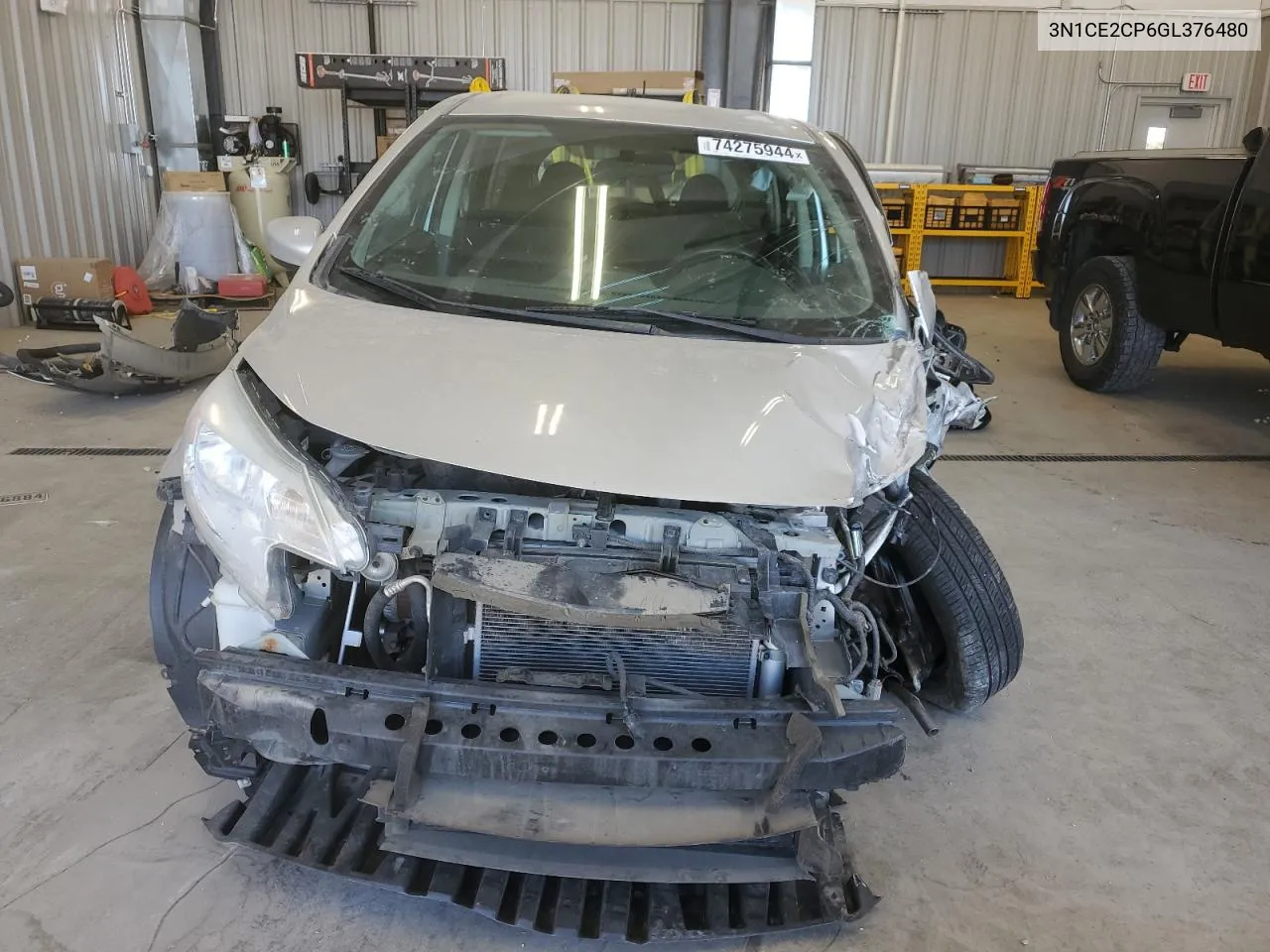 2016 Nissan Versa Note S VIN: 3N1CE2CP6GL376480 Lot: 74275944