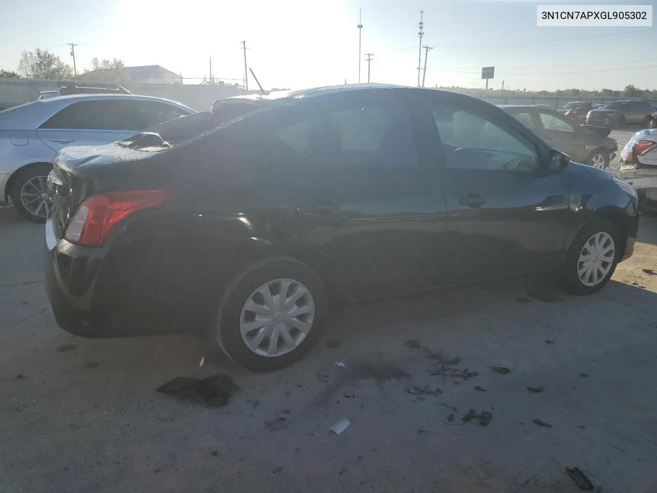 2016 Nissan Versa S VIN: 3N1CN7APXGL905302 Lot: 74468564