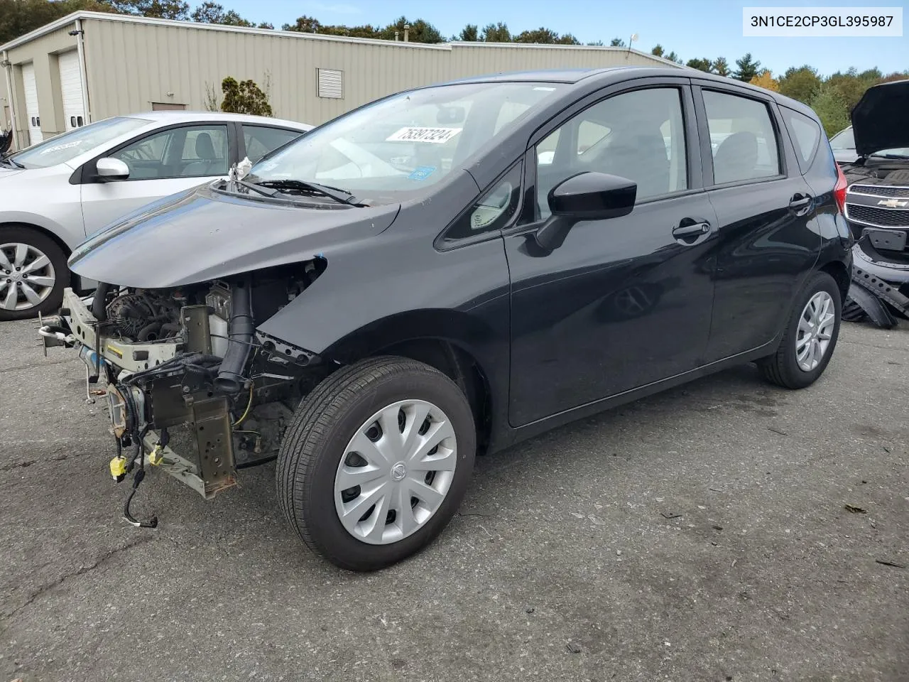 2016 Nissan Versa Note S VIN: 3N1CE2CP3GL395987 Lot: 75397324