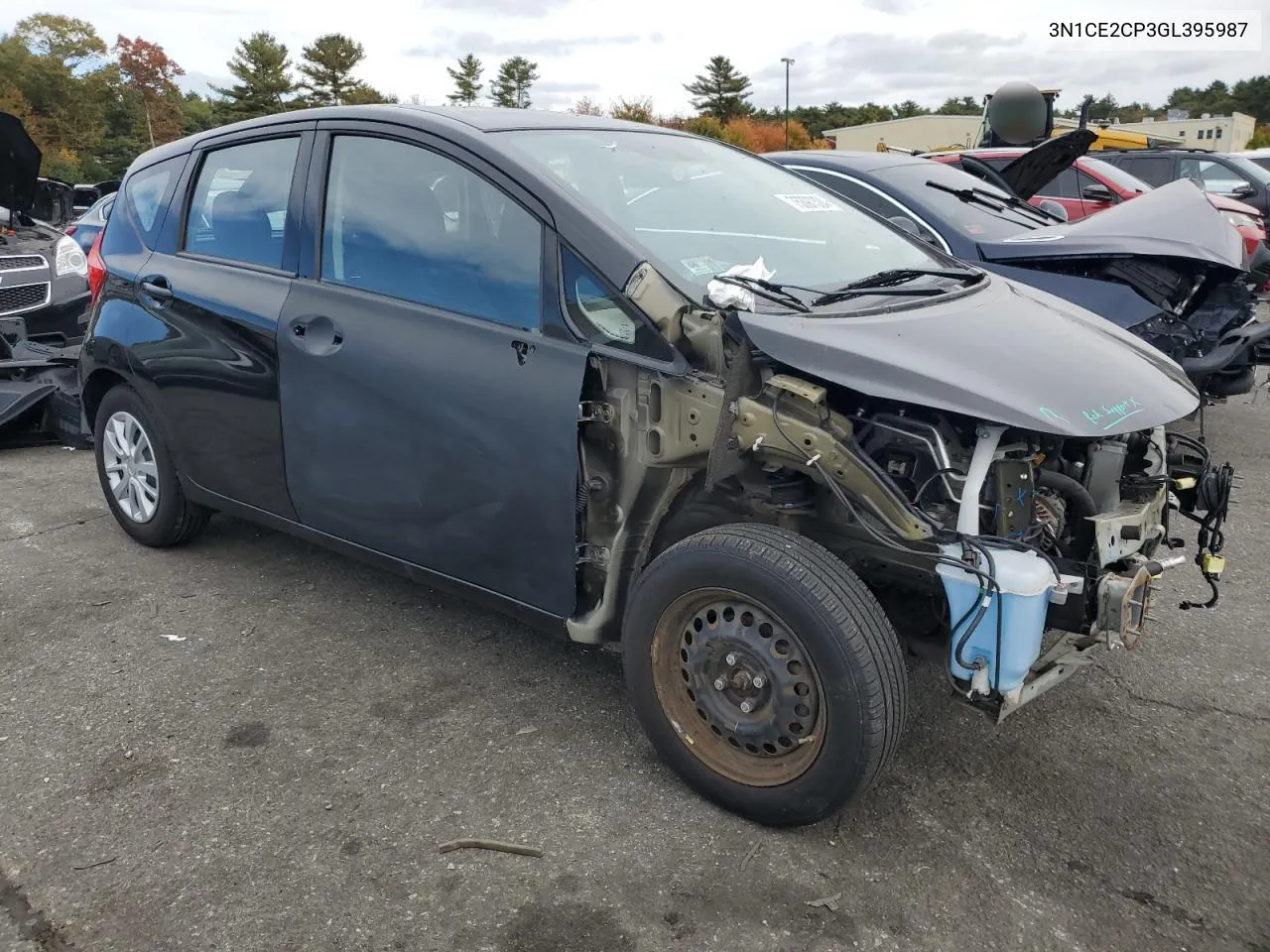 2016 Nissan Versa Note S VIN: 3N1CE2CP3GL395987 Lot: 75397324